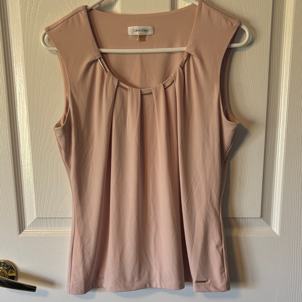 Calvin Klein Gold accent Blouse